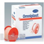 Omniplast textilní náplast cívka 1,25 cm x 5 m 1 ks – Zboží Mobilmania