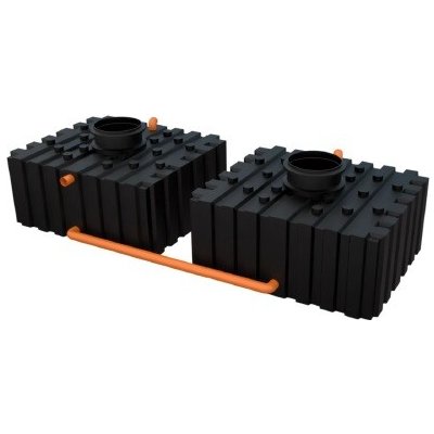 MIDAS Plastová jímka SPARTAKUS 8000 litrů 2 x 4000 L – Sleviste.cz