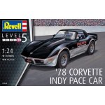 Revell Plastic ModelKit auto 07646 78 Corvette Indy Pace Car 1:24 – Zboží Dáma