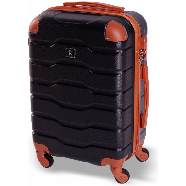 Cestovní kufr BERTOO Firenze černá 56x39x23 cm 50 l