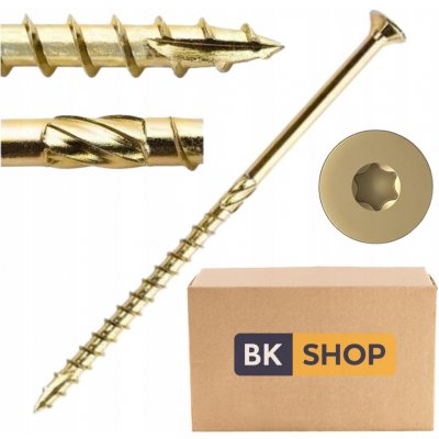 Vruty do dřeva BKshop 6 x 160 mm 100 ks – Hledejceny.cz