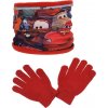 Disney cars červený nákrčník + rukavice