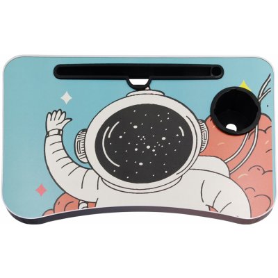 Vergionic 7948 Stolek pod notebook, tablet, pro děti 21 x 30 x 48 cm, kosmonaut – Zboží Mobilmania