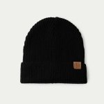 Pletená merino čepice Beyond Nordic Black – Hledejceny.cz