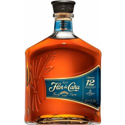 Flor de Caña 12y 40% 0,7 l (holá láhev)