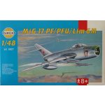Směr Model letadla MiG 17PF PFU Lim:48 – Zboží Mobilmania