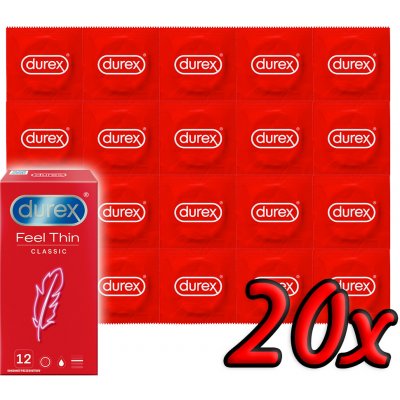 Durex Feel Thin Classic 20 ks – Zboží Dáma