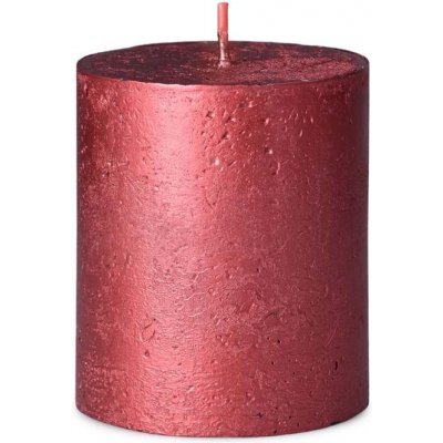 Bolsius Rustic Shimmer Red 68 x 80 mm – Zbozi.Blesk.cz