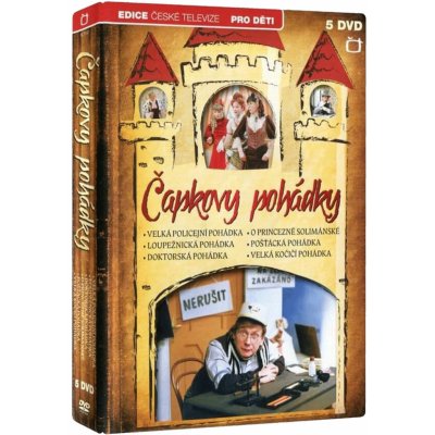 ČAPKOVY POHÁDKY 5 DVD – Zboží Mobilmania