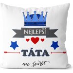 Impar Polštář Nejlepší táta na světě 40x40 – Sleviste.cz