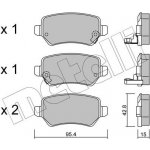 KLOCKI HAM.OPEL ASTRA G 98- TYL – Hledejceny.cz