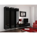 Cama VIGO 14 černá černý lesk – Zboží Dáma