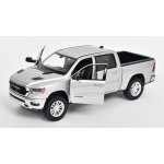 Motormax Dodge Ram 1500 Crew Cab LaRamie stříbrná 2019 1:24 – Hledejceny.cz