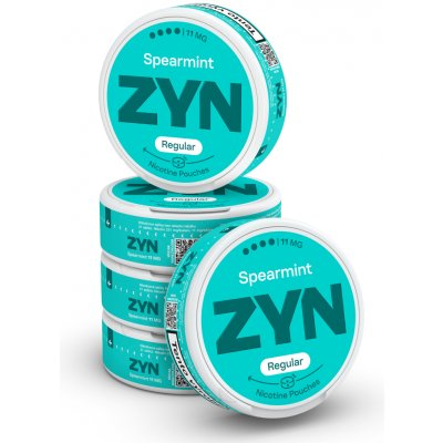 ZYN Spearmint 11 mg 5 krabiček po 21 sáčcích – Zbozi.Blesk.cz