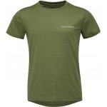 Klimatex dětské funkční triko s krátkým rukávem ESSA Khaki Stříbrná – Zboží Mobilmania