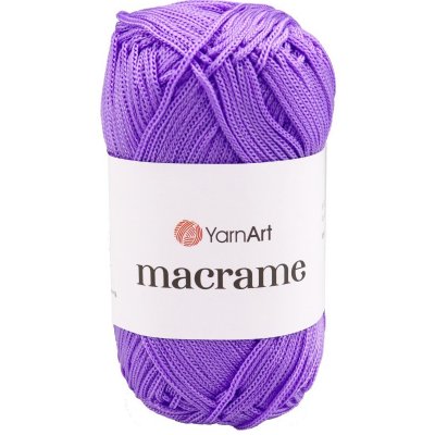 Yarn Art příze Macrame_M135 fialová lila