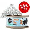 Cosma Nature Kuřecí prsa & krevety 24 x 70 g