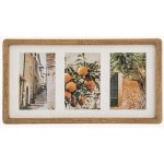 Atmosphera Fotorámeček Miela, 3 fotky, dřevěný – Zboží Živě