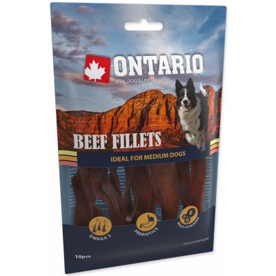 Ontario Rawhide Snack fillets 12,5 cm – Zboží Mobilmania