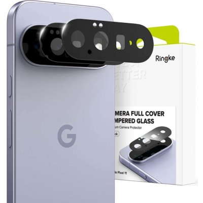 Ochranný kryt fotoaparátu Ringke Camera Full Cover, balení 2 ks, Google Pixel 11, černý – Zboží Živě