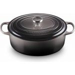 Le Creuset Kastrol SIGNATURE 31 cm, 6,3 l, oválný, FLINT, litina – Sleviste.cz