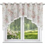 BytoTex Dekorační krátká záclona s kroužky L 935, 400x130 cm – Hledejceny.cz