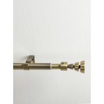 MKLuzkovinyCZ Garnýž jednořadá Marco - staré zlato 160 - 300 cm – Zboží Mobilmania