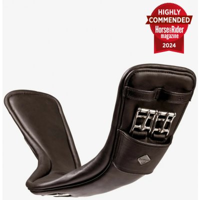 LeMieux Kožený podbřišník Gel Tek Anatomic Brown – Zbozi.Blesk.cz