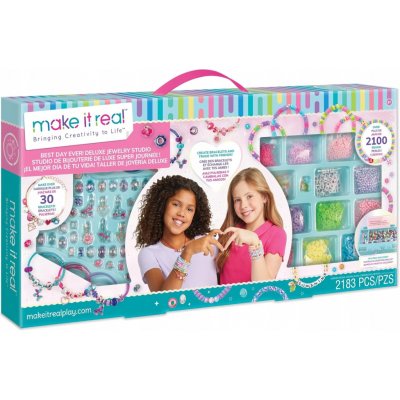 Make It Real Velká Deluxe Sada na Výrobu Bižuterie Best Day Ever 2183 Dílků – Hledejceny.cz