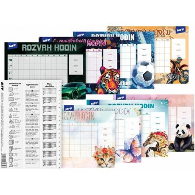 MFP paper Rozvrh hodin A5 mix – Zboží Dáma MFP paper Rozvrh hodin A5 mix – Zboží Dáma
