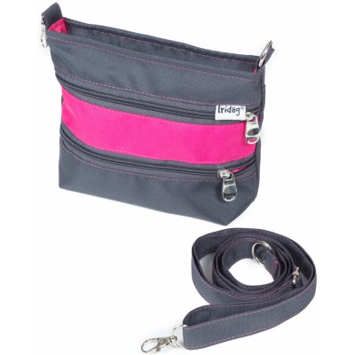 Iridog Pamlskovník & crossbody 2V1 šedo růžový š21 x v15 cm – Zbozi.Blesk.cz