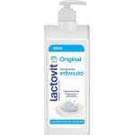 Lactovit Original vyživující tělové mléko s dávkovačem 400 ml – Zboží Dáma
