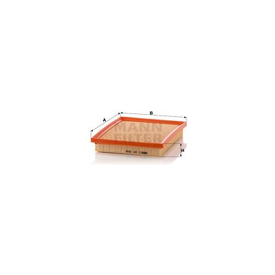 MANN-FILTER Vzduchový filtr C22009 – Hledejceny.cz