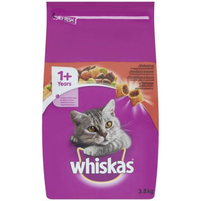 Whiskas granule s Lososem 1,4 kg – Hledejceny.cz