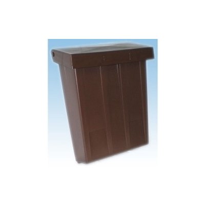 Poštovní schránka PLAST VYSOKÁ hnědá – Sleviste.cz