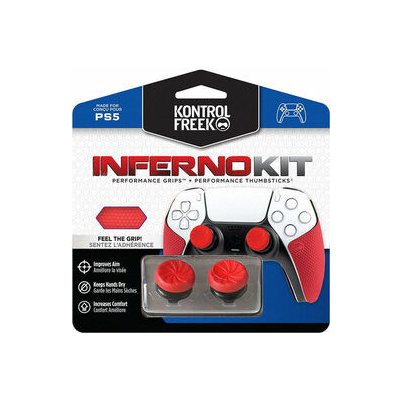 Kontrolfreek Inferno Kit červená - PS5 – Zbozi.Blesk.cz