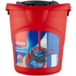 Vileda Vědro s ždímačem vhodné pro mopy Supermocio Velour Soft nebo Style – Zboží Dáma