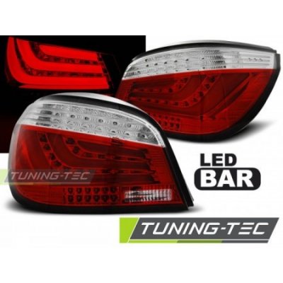 ZADNÍ SVĚTLA, LAMPY BMW E60, 2007-2009, LED BAR, ČERVENÉ, BÍLÉ – Hledejceny.cz