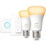 Philips Hue White Ambiance 8W 1100 E27 Promo starter kit – Zbozi.Blesk.cz