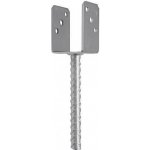 Domax patka sloupku "U" Zn PSU - 140x325x120mm PS140U – Zbozi.Blesk.cz