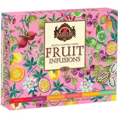 Basilur Fruit Infusions Assorted Vol.II přebal 60 gastro sáčků – Hledejceny.cz