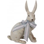 Dekorace béžový sedící králík s mašlí Rabbit Bow - 20*11*28 cm – Hledejceny.cz