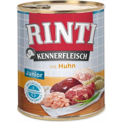 Rinti Kennerfleisch Junior kuře 800 g – Hledejceny.cz