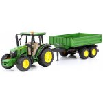 Bruder 2108 Traktor John Deere 5115 M s valníkem – Sleviste.cz