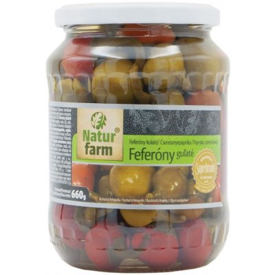 Natur farm Feferony kulaté 660 g – Zbozi.Blesk.cz