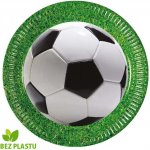 Papírové talíře FOTBAL 23 cm, GoDan – Zboží Dáma