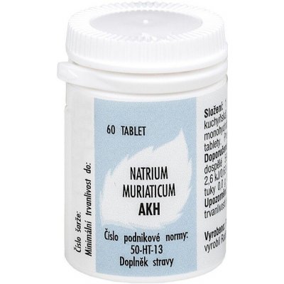 AKH Natrium muriaticum 60 tablet – Hledejceny.cz