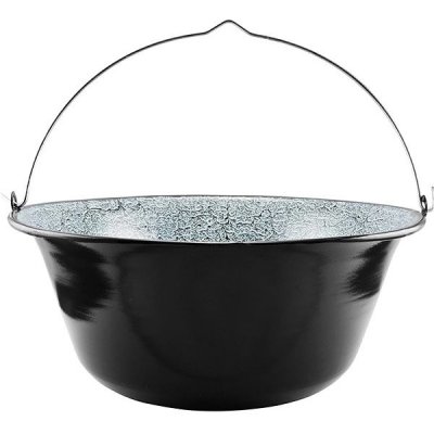 IGOTREND Kotlík na guláš smalt 11 l /40 cm, černý – Zboží Dáma