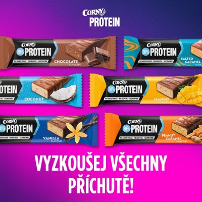 CORNY 30% PROTEIN Kokos 50 g – Sleviste.cz
