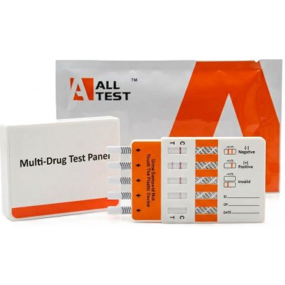 Alltest Multi drogový test na 7 drog MOR, MDMA, COC... z moči 1 ks – Hledejceny.cz
